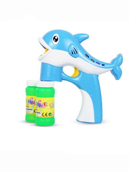 婴童玩具电动泡泡机海豚泡泡枪卡通泡泡枪泡泡枪电动儿童玩具