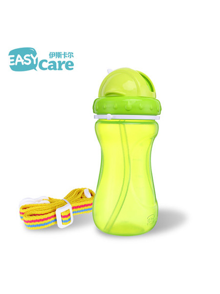 伊斯卡尔婴童用品easycare伊斯卡尔安全儿童水壶婴儿吸管杯防漏喝水杯宝宝学饮杯