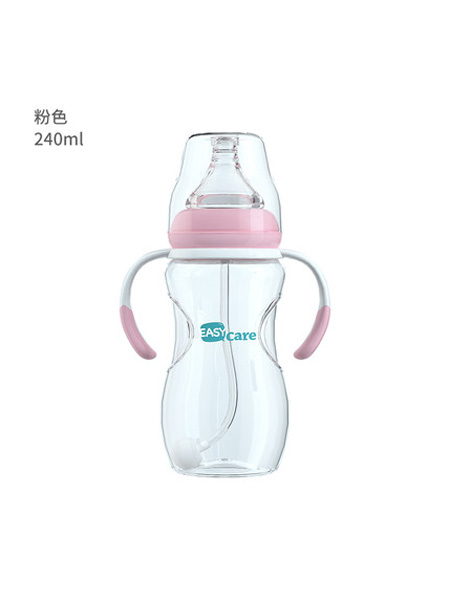 婴童用品PP奶瓶宽口径婴儿塑料奶瓶新生儿宝宝奶瓶防摔防呛奶瓶