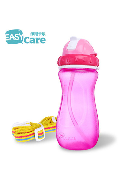 伊斯卡尔婴童用品easycare伊斯卡尔安全儿童水壶婴儿吸管杯防漏喝水杯宝宝学饮杯