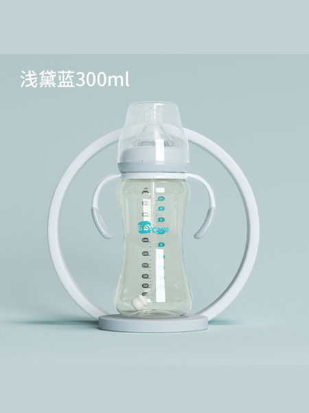 婴童用品PPSU婴儿奶瓶大宝宝宽口径奶瓶吸管重力球防胀气easycare