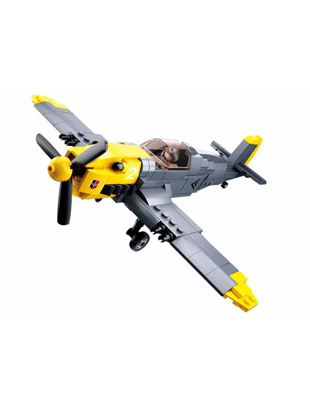 快乐小鲁班婴童玩具逆境重生-BF 109 梅塞飞机