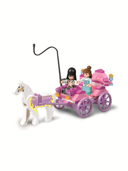 婴童玩具粉色梦想-公主马车