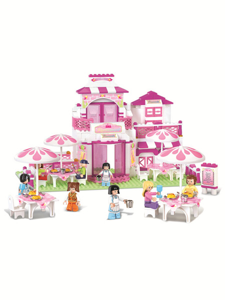 婴童玩具粉色梦想-浪漫餐厅