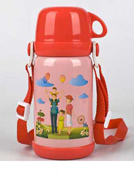 亨特贝贝婴童用品亨特贝贝旅行冲奶保温杯600ml红色