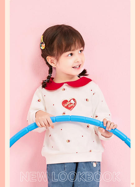 HELLO KITTY童装品牌2020秋冬公主长袖上衣