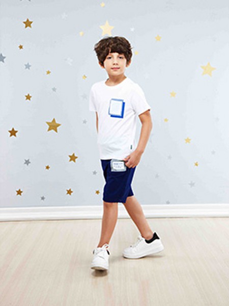 卓维乐Sogni Kids童装品牌2020春夏休闲白色T恤