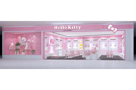 Hello Kitty店铺展示