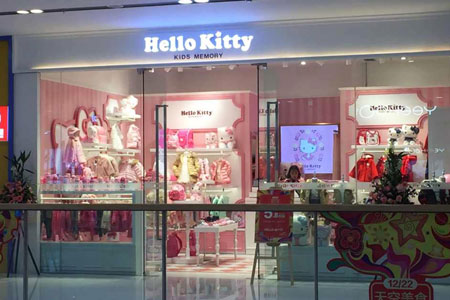 Hello Kitty店铺展示