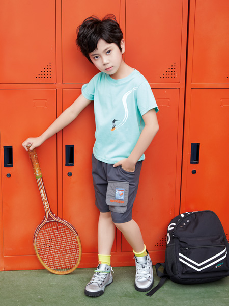 巴迪小虎BaDi Tiger童装品牌2021春夏韩式运动装