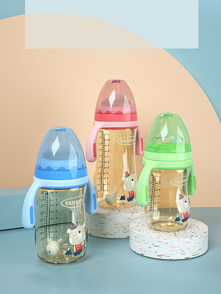 可爱多婴童用品宽口径耐高温防摔奶瓶