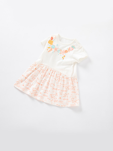 哈·贝比/哈贝比童装品牌2021春夏甜美连衣裙