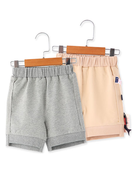 小鲨诺拉童装品牌2021夏季大童纯棉透气运动短裤子