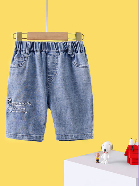 史努比/凯蒂猫/小叮当/迪士尼童装品牌2021夏季洋气中裤