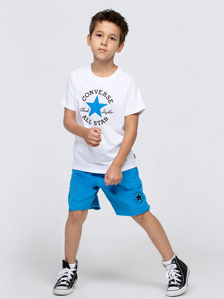 李维斯LEVI'S童装品牌2021夏季休闲运动短袖t恤短裤潮