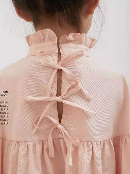 NNE&KIKI童装品牌2021夏季洋气甜美荷叶领短裙