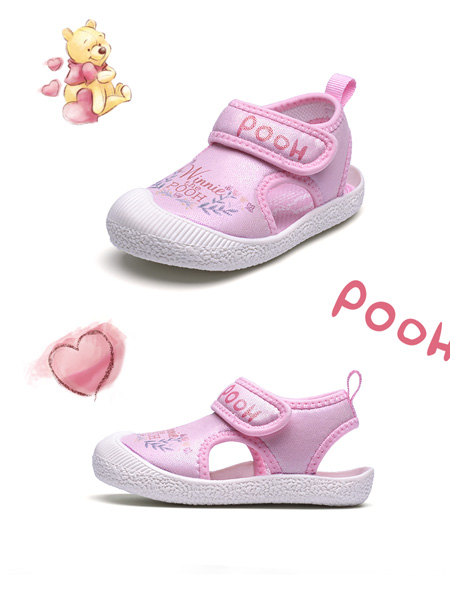 阿福贝贝童装品牌2021夏季迪士尼婴儿室内鞋凉鞋