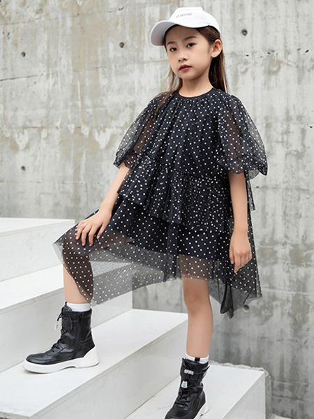 edo KIDS一度童装品牌2021春夏班底半身连衣裙