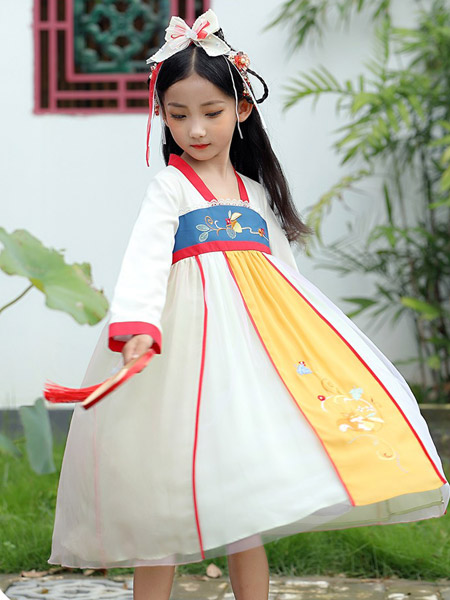 童装品牌2021夏季新款夏装连衣裙原创改良中国古风薄款超仙襦裙