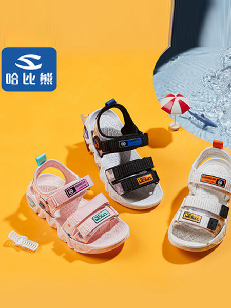 HappyBear哈比熊童鞋品牌2021夏季新款沙滩鞋女童涉水鞋宝宝中大童
