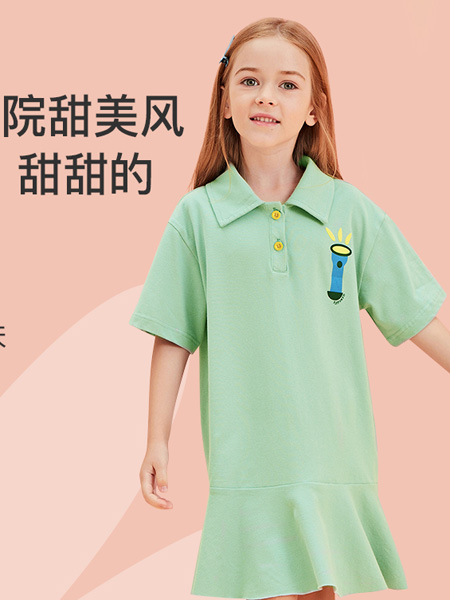 瓢虫之家童装品牌2021夏季薄款纯棉短袖半袖POLO领洋气运动宝宝