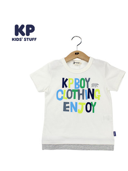 knitplanner童装品牌2021春夏新款休闲圆领T恤上衣
