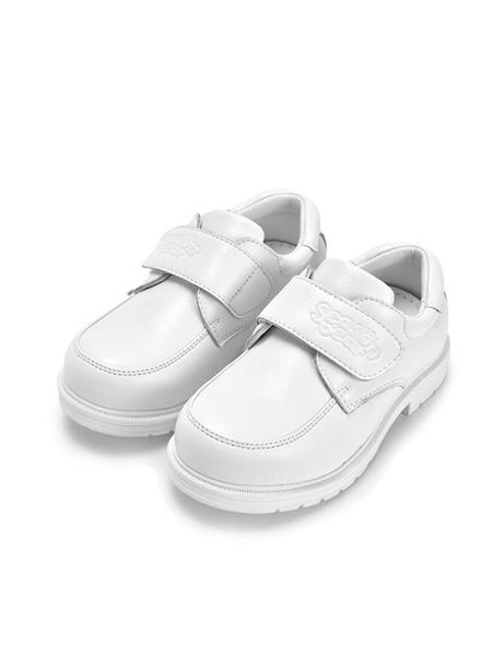 四季熊童鞋品牌2021夏季白色英伦风演出鞋春秋款学院小皮鞋