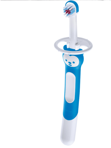 MAM婴童用品2021秋季幼儿童宝宝牙刷乳牙小孩训练亲子牙刷6月