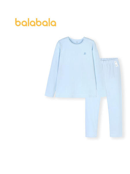 巴拉巴拉童装品牌2021秋季男童家居服小童宝宝中大童柔软舒适简约洋气 