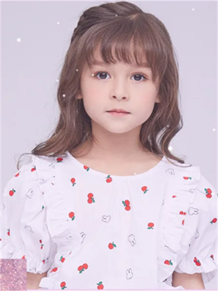 艾艾屋童装品牌2021夏季樱桃印花圆领衬衫套装