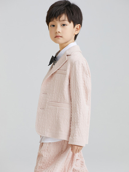koalamoon /考拉和月亮童装品牌2021秋冬粉色西服套装