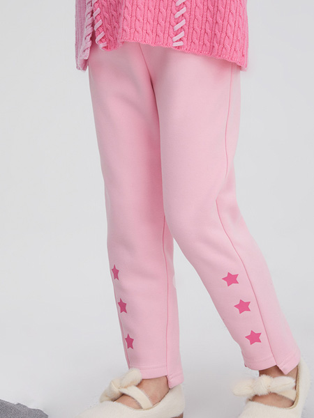 koalamoon /考拉和月亮童装品牌2021秋冬粉色棉裤
