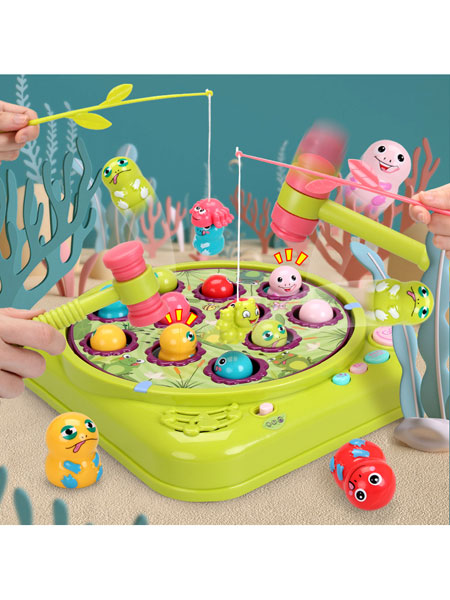 婴童玩具旋转益智游戏机