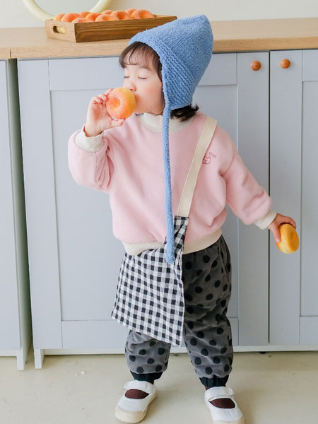 童装品牌2021冬季海马毛柔软毛衣