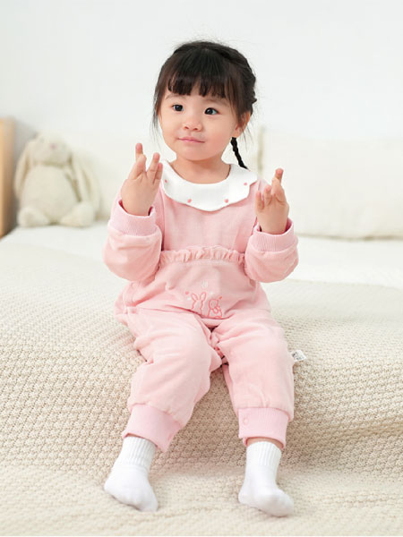 棉叠子童装品牌2021冬季韩版纯棉加绒童装