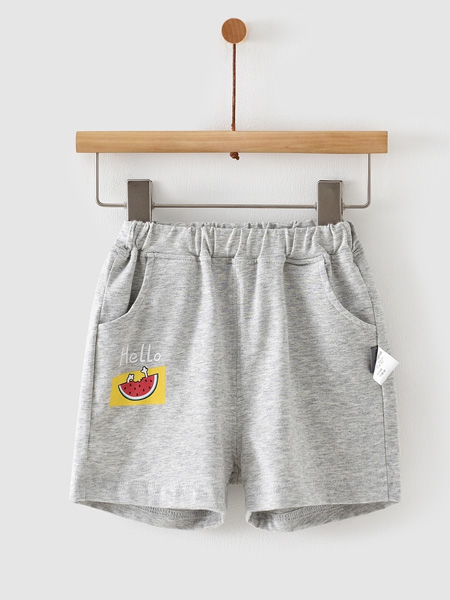 童装品牌2022夏季纯棉运动个性短裤