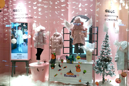 小象Q比（江西）童裝品牌店鋪展示