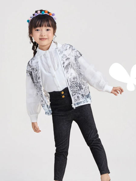 童装品牌2022秋季中国风快时尚百搭外套