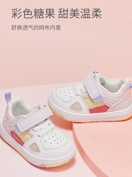 戴维贝拉童鞋品牌2022秋季温柔甜美舒适鞋子