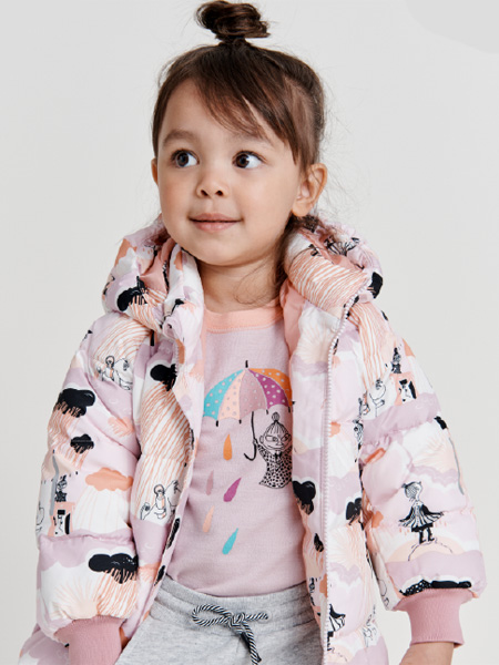 Reima童装品牌2022冬季卡通趣味外套
