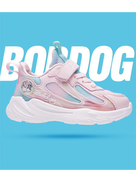 巴布豆（江苏）童鞋品牌2022秋季甜美粉色童鞋
