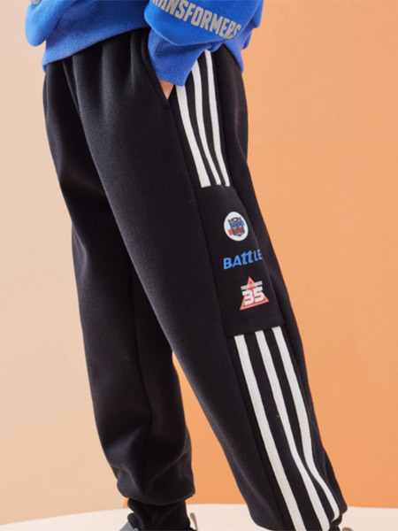 一贝皇城童装品牌2022冬季运动保暖长裤