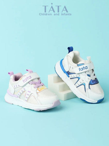 百丽国际TATA童鞋品牌2022秋冬轻盈护脚小童鞋