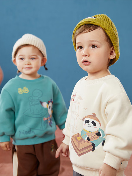 童装品牌2022冬季时尚居家卫衣
