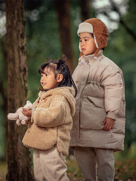 七秒易购童装品牌2022秋季韩版复古休闲外套