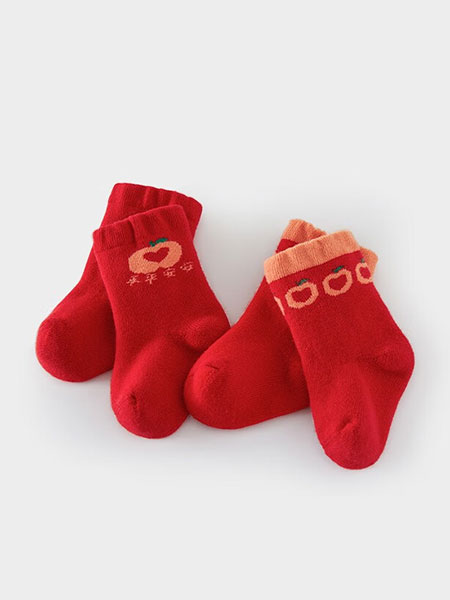 童装品牌2022冬季韩版潮童婴儿袜