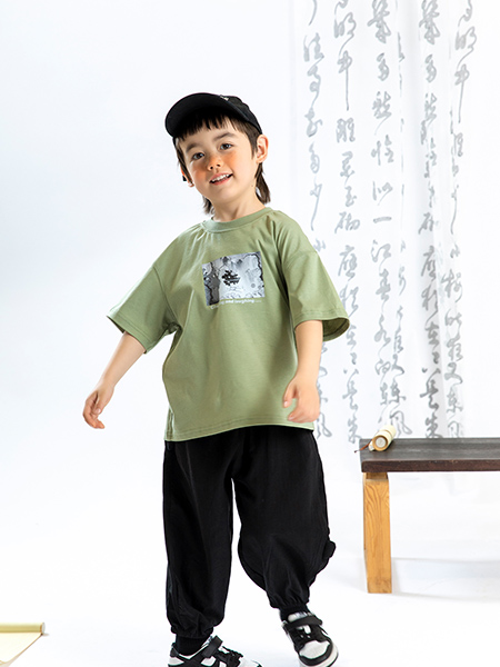 豆豆衣橱童装品牌2023夏季韩版T恤