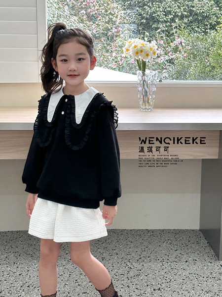温琪可可童装品牌2023春夏韩版套装
