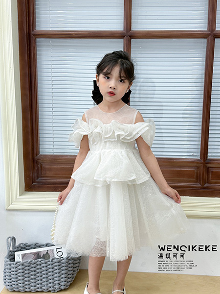 温琪可可童装品牌2023春夏公主裙蓬蓬裙