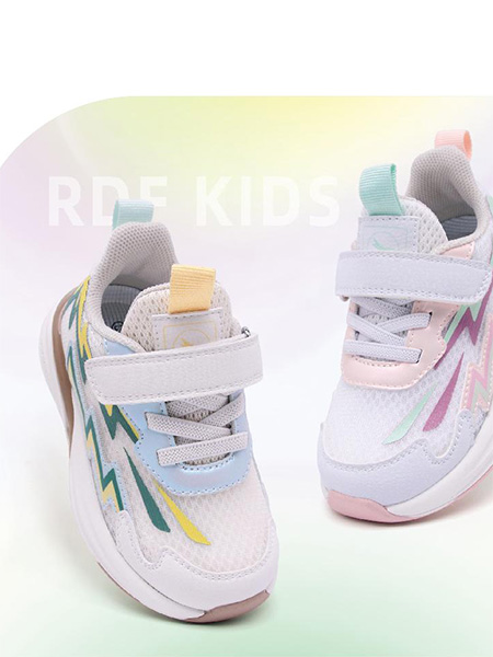 红蜻蜓儿童童鞋品牌2024夏季新款运动透气老爹鞋